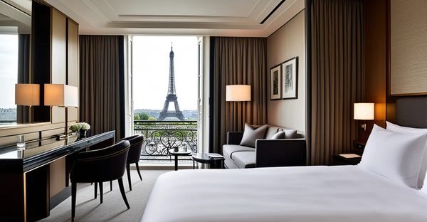 Hôtel haut de gamme à paris : confort et luxe au cœur de la ville
